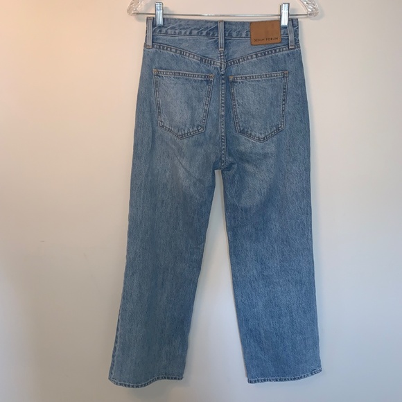 Denim Forum The Farrah High Rise Wide Leg 28L 25 - Picture 4 of 13